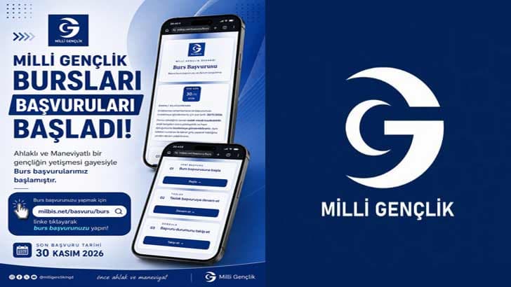 Milli Gençlik Derneği Burs Başvuruları 2026-2027 ile ilgili fırsat görseli
