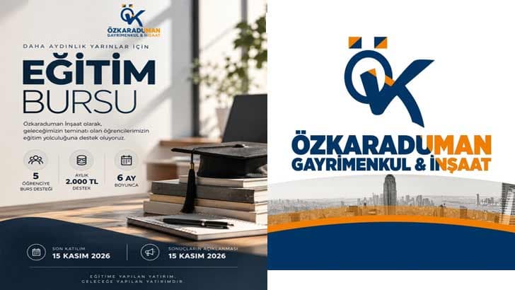 Özkaraduman İnşaat Burs Başvurusu 2026-2027 ile ilgili fırsat görseli