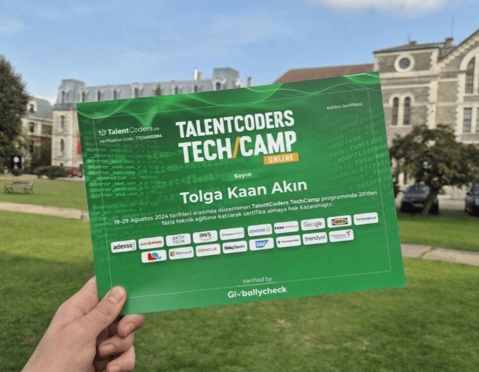 TechCamp 2026 Başlıyor: 1 Ayda Yazılım ve Yapay Zekâyı Profesyonellerden Öğren ile ilgili fırsat görseli