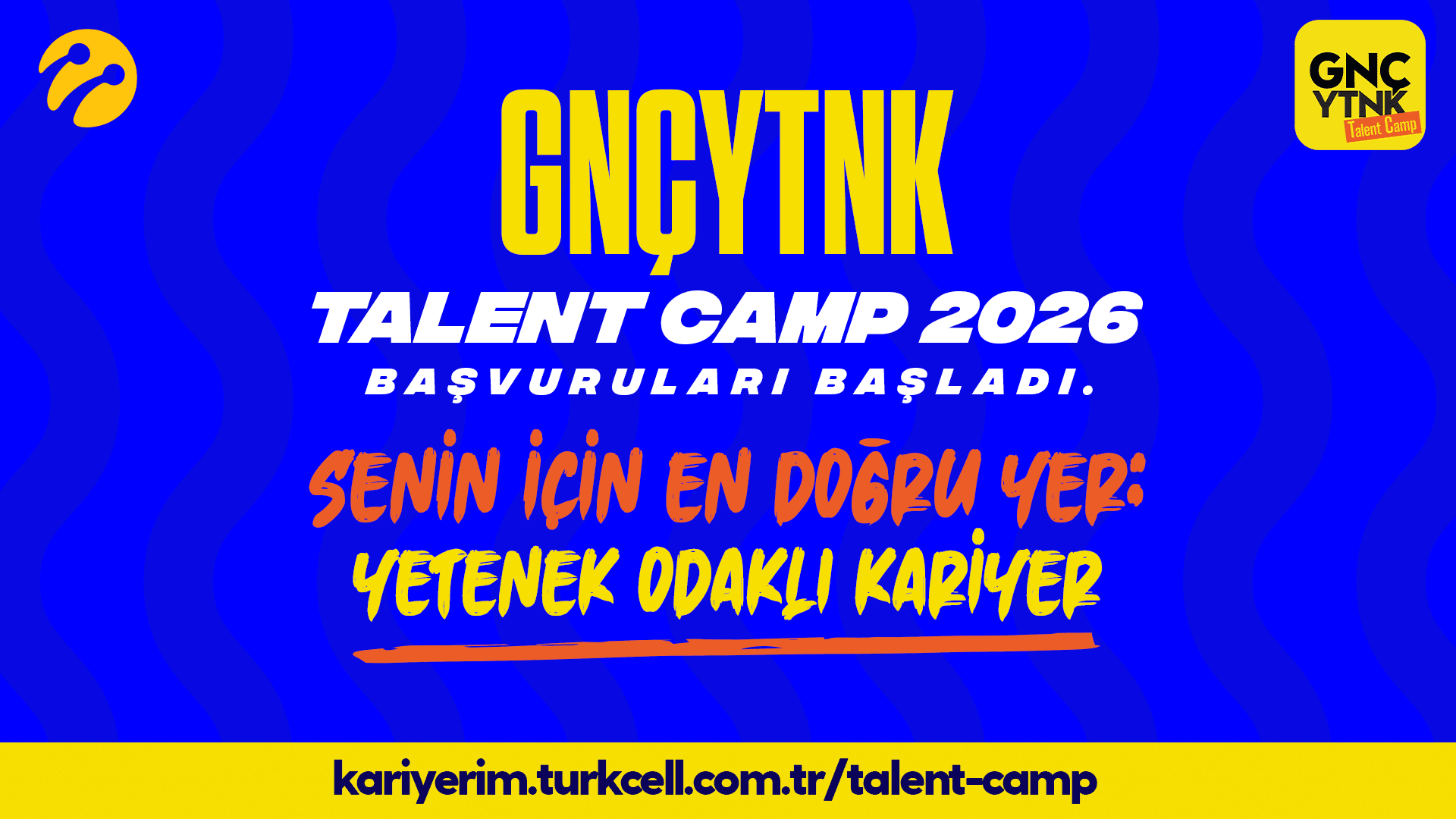 Mühendislik Öğrencilerine Özel Turkcell’den GNÇYTNK Talent Camp Başlıyor! ile ilgili fırsat görseli